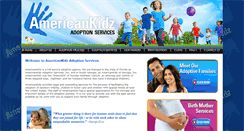 Desktop Screenshot of americankidzadoption.com